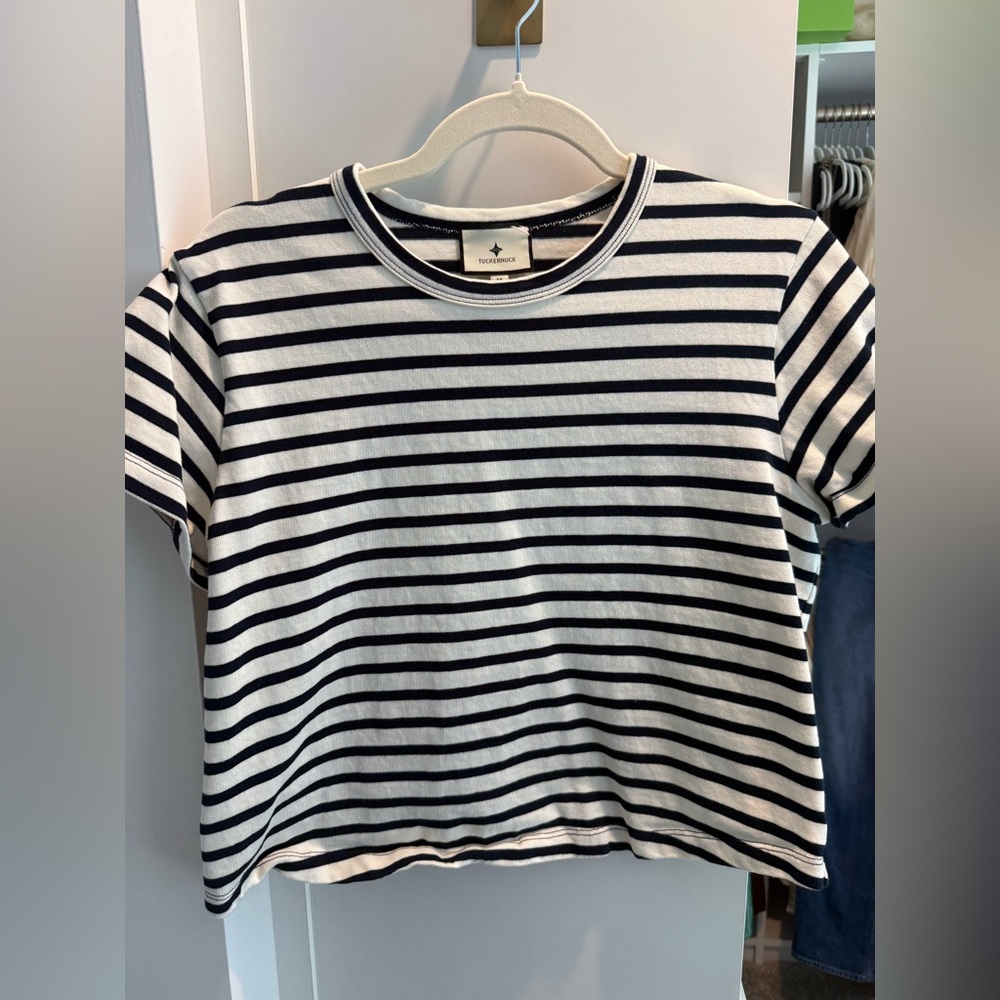 Tuckernuck Parker Tee - Navy Stripe